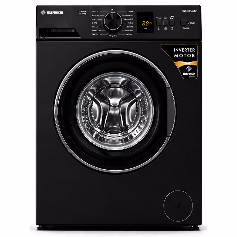 Lave Linge TELEFUNKEN  INVERTER 7KG 1200TR- Noir