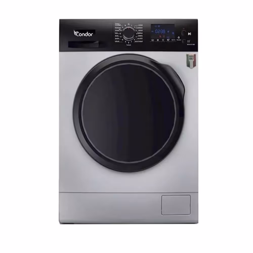 Lave linge Frontale CONDOR 8 KG CON-F812DS 1200 Trs - Silver