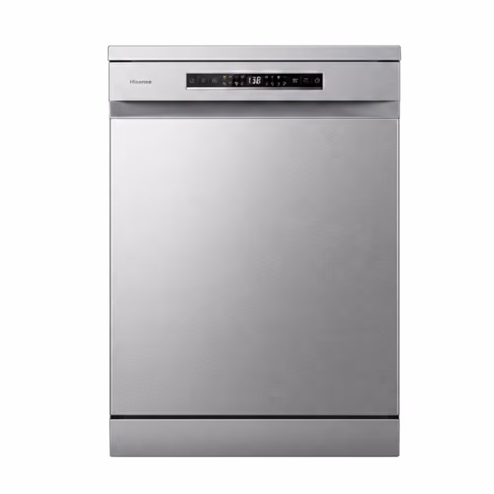 Lave Vaisselle HISENSE HS643E90X 15 Couverts 8 Programmes - Inox