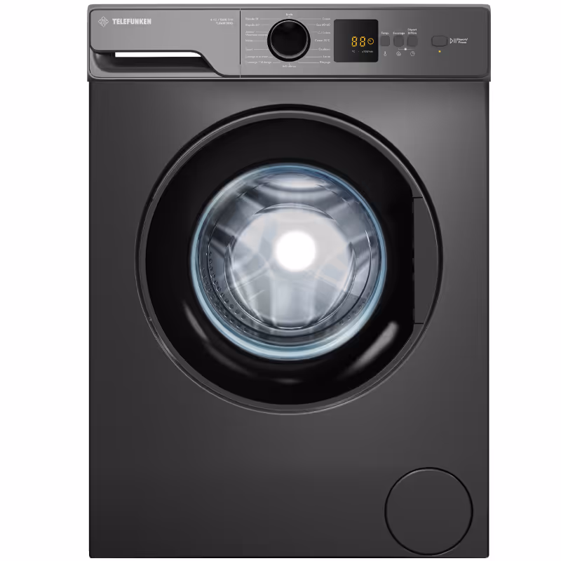 Lave Linge TELEFUNKEN INVERTER 6KG - Gris