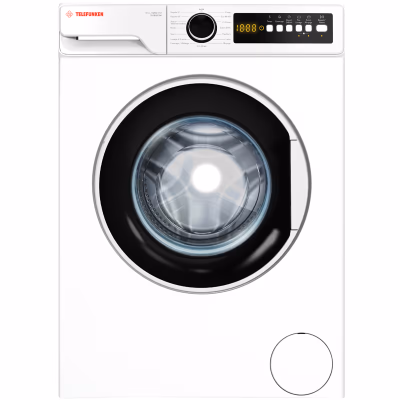 Lave Linge TELEFUNKEN 8Kg 1200TW - Blanc