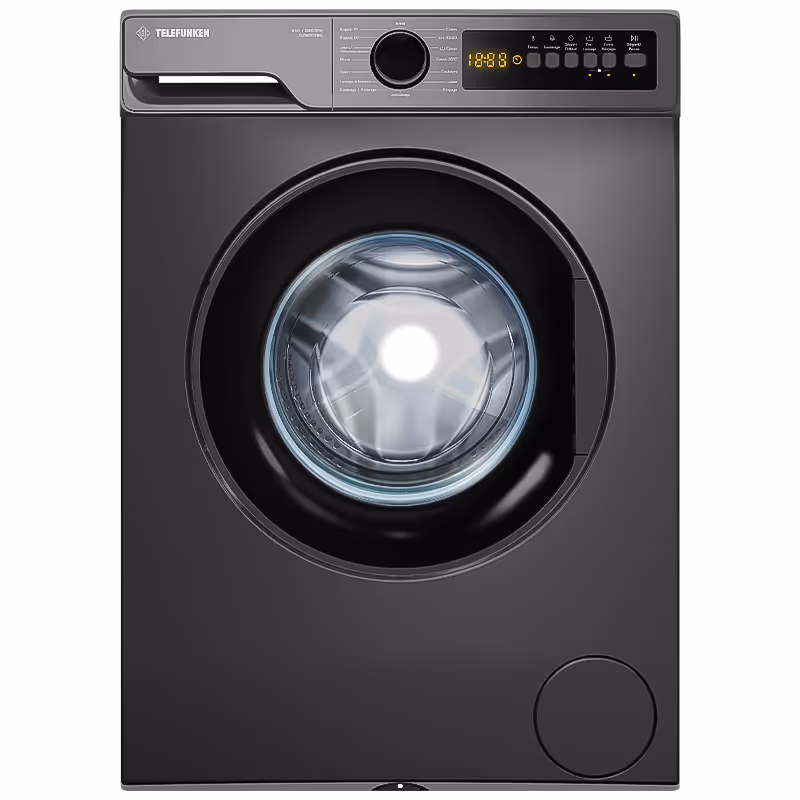 Lave Linge INVERTER TELEFUNKEN 8Kg 1200TR - Dark Gris
