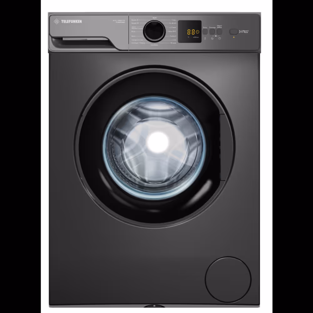 Lave Linge INVERTER TELEFUNKEN 8Kg 1200TR - Dark Gris