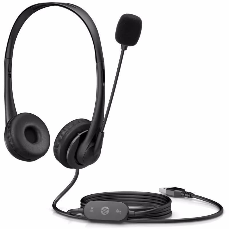 Micro Casque Stéréo HP USB G2 - Noir 5