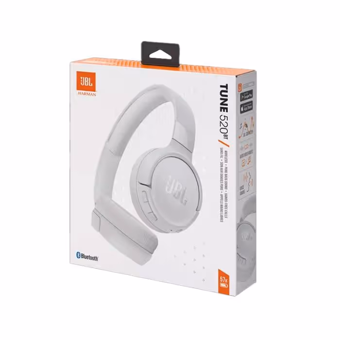 Casque JBL Tune 520BT - Blanc 5