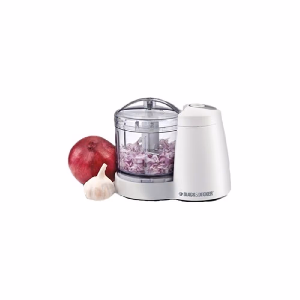 Mini Hachoir Black&Decker SC350-B5 - Blanc 