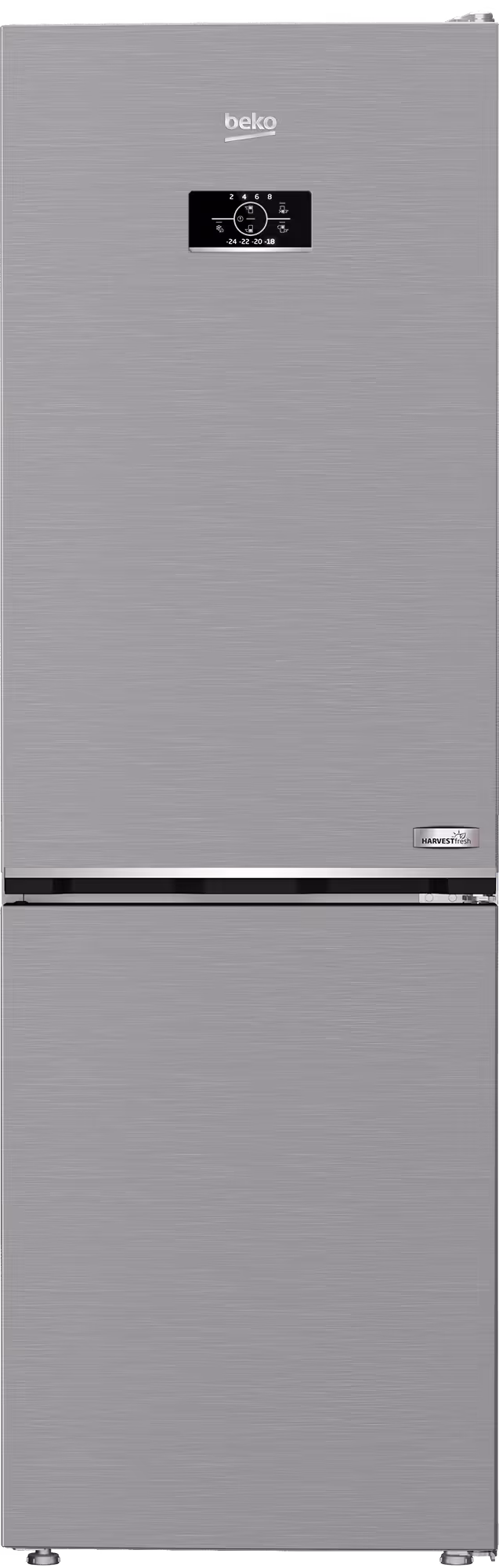  Réfrigérateur Combiné BEKO B3RCNA420HSX 420Litres NoFrost - Silver 