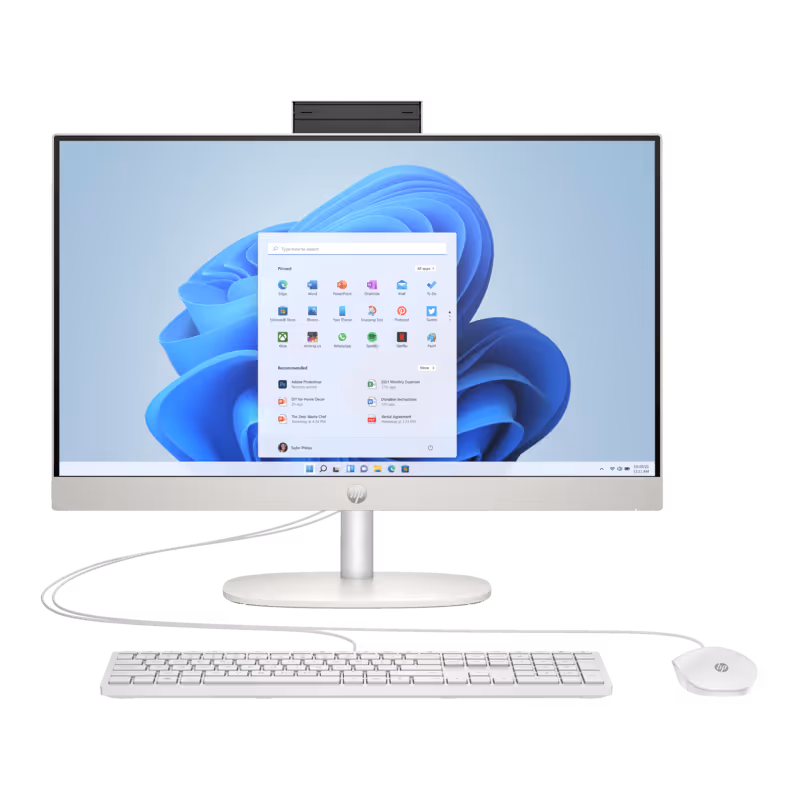 Pc De Bureau All-in-One HP 24-CR0020NK  i5-1335U 16GO 512GO SSD Win 11 – Blanc 7