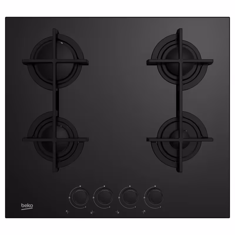 Plaque De Cuisson Encastrable Beko HILG64225SB 4 Feux 60Cm - Noir