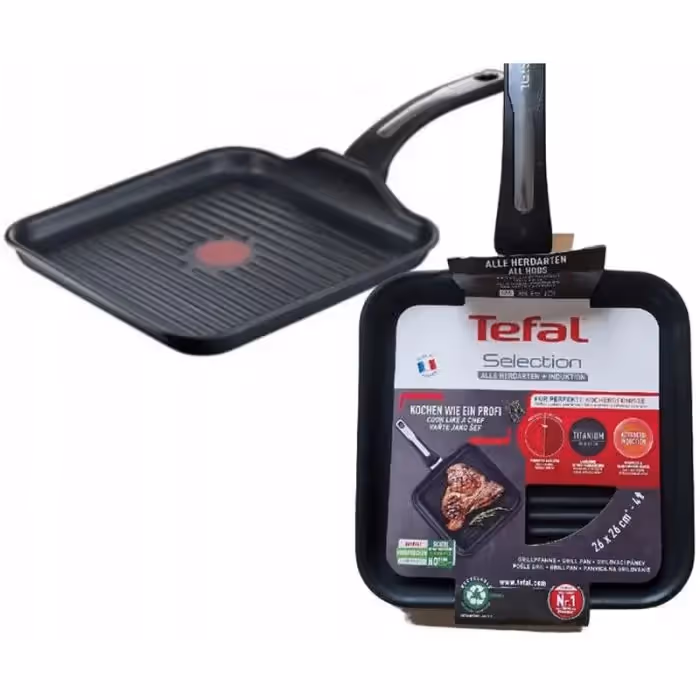 Hachoir à viande Moulinex HV8 / 2000 W - Blanc + Poêle à Frire TEFAL Selection 26 x 26cm 5