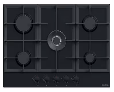 Plaque  De Cuisson INFINITY H700MB 5Feux70CM - Noir