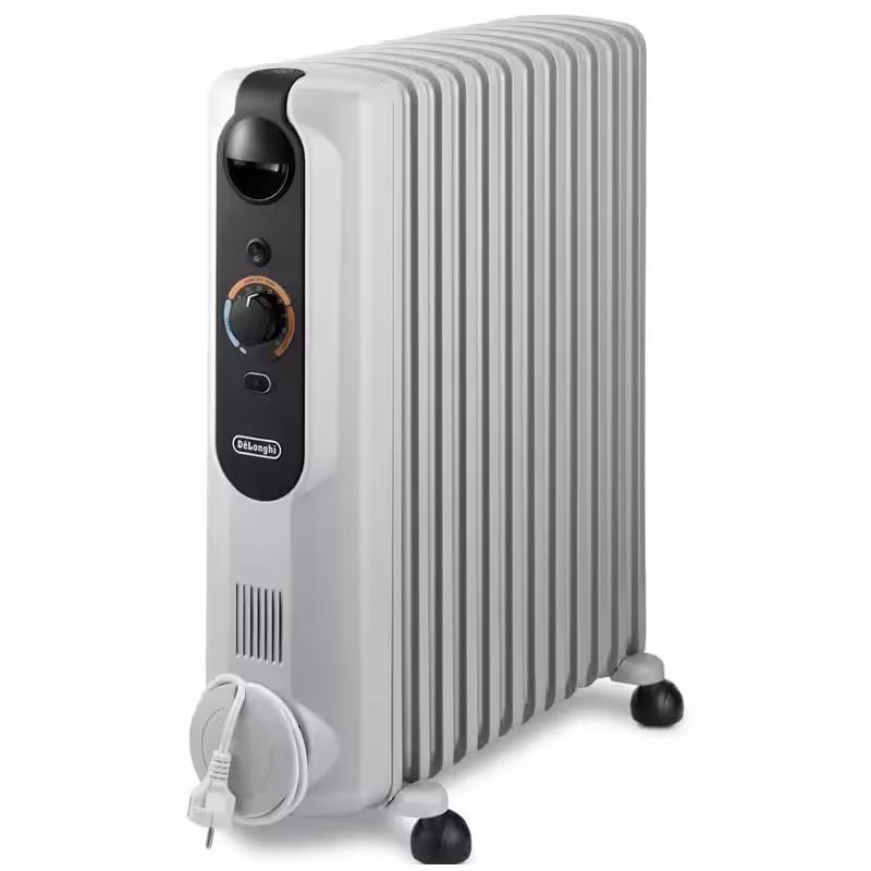 Radiateur Bain d'Huile DELONGHI TRRSE1225 12Éléments 2500W - Blanc