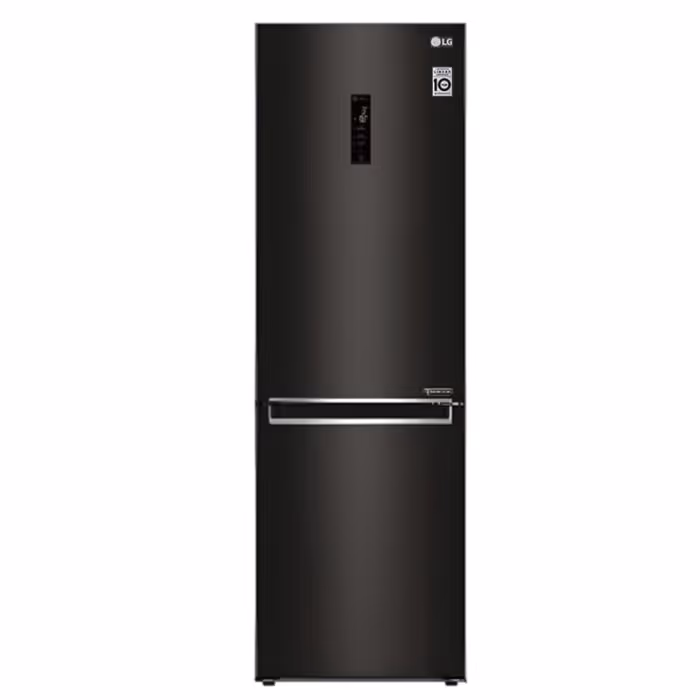 Réfrigérateur Combiné LG GR-B459NQFM 374L NoFrost - Noir Mat