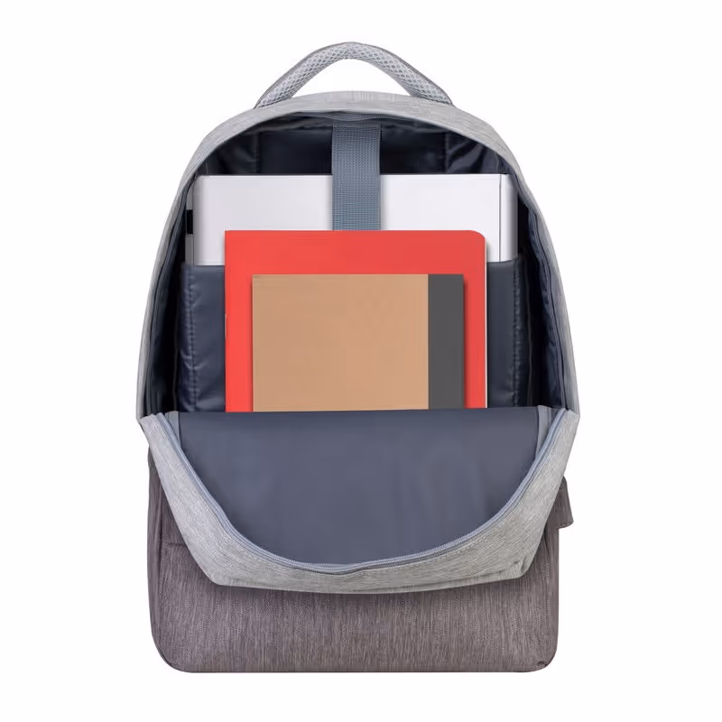 Sac à dos RIVACASE Pour Ordinateur Portable 7562- 15.6''- Gris & Mocha 13