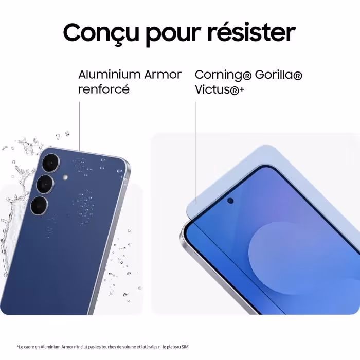 Samsung Galaxy S25 FE AI Smartphone 256Go - Noir Absolu 9