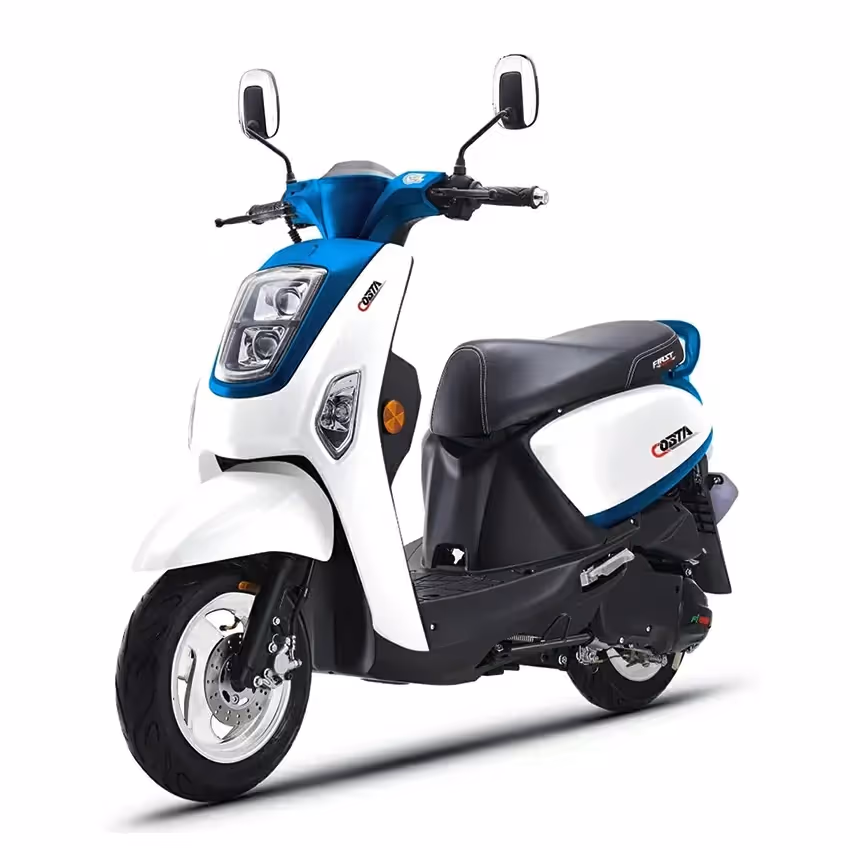 Scooter FIRST COSTA 49CC - Blanc & Bleu 