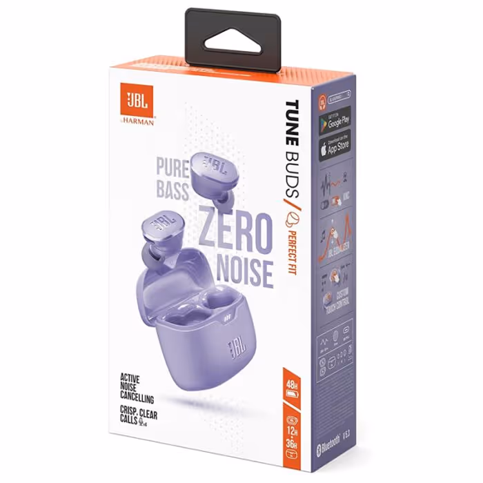 Écouteurs sans fil JBL Tune Buds - Violet 5