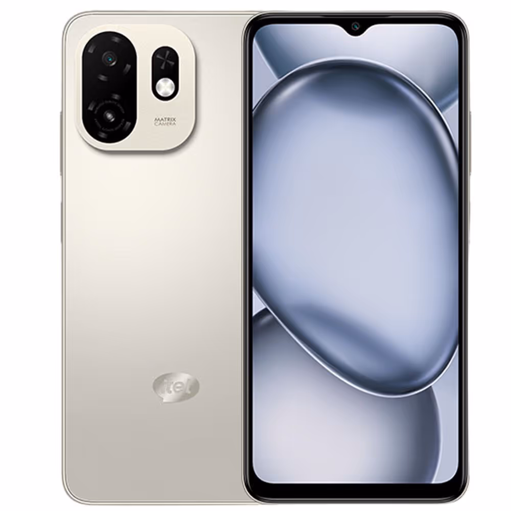 Smartphone Itel A100C 6Go (2Go + 4Go Extensible ) 64Go - Gold