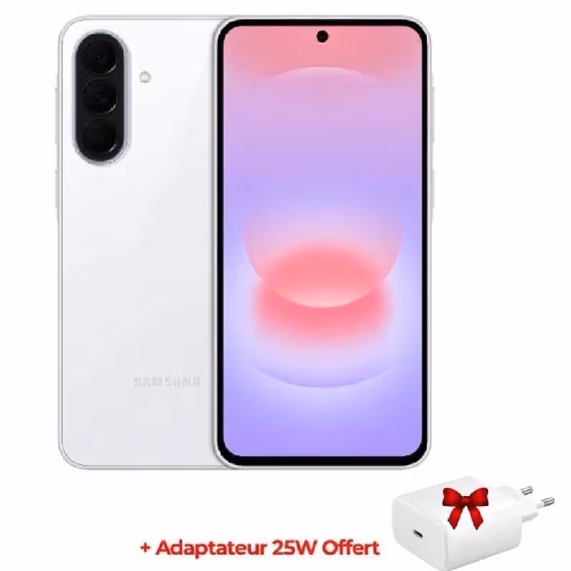 Smartphone Samsung Galaxy A37 5G 8Go 256Go - Blanc 