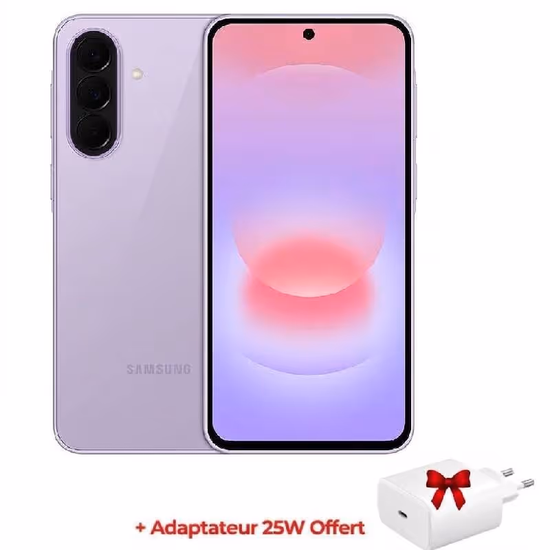 Smartphone Samsung Galaxy A37 5G 8Go 256Go - Lavender 