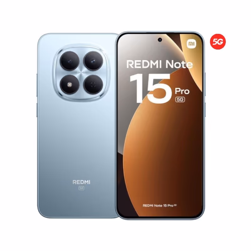 Smartphone Xiaomi Redmi Note 15 Pro 5G 8Go 256Go - Glacier Bleu