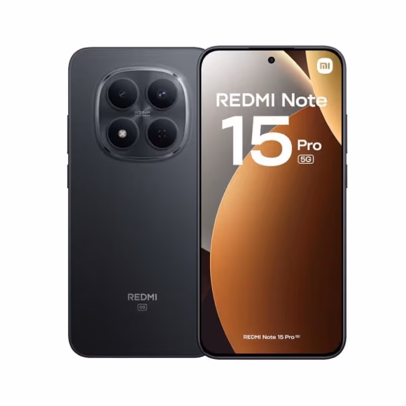 Smartphone Xiaomi Redmi Note 15 Pro 5G 8Go 256Go - Noir