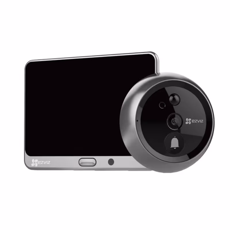 Sonnette À Judas Sans Fil EZVIZ DP2C - Silver