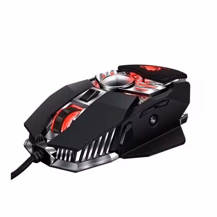 Souris Gaming Filaire T-Wolf Warrior V10 RGB Light Programmable - Noir 5