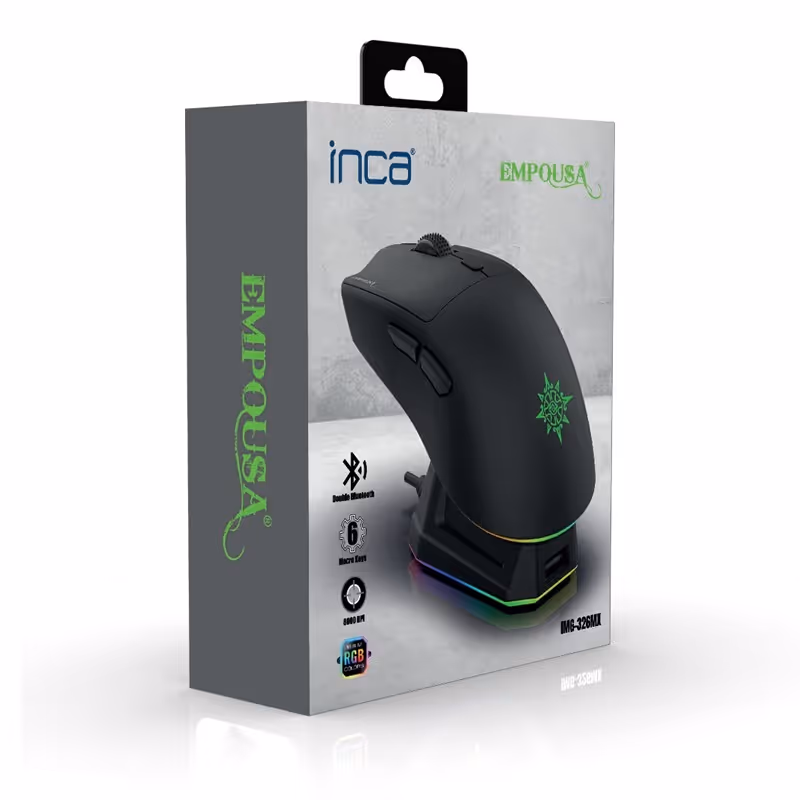 Souris Sans Fil INCA IMG-326MX Programmable Rechargeable - Noir 9