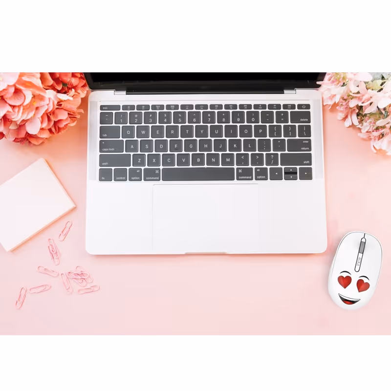 Souris Sans Fil INCA IWM-245RB Avec Design - Blanc 5