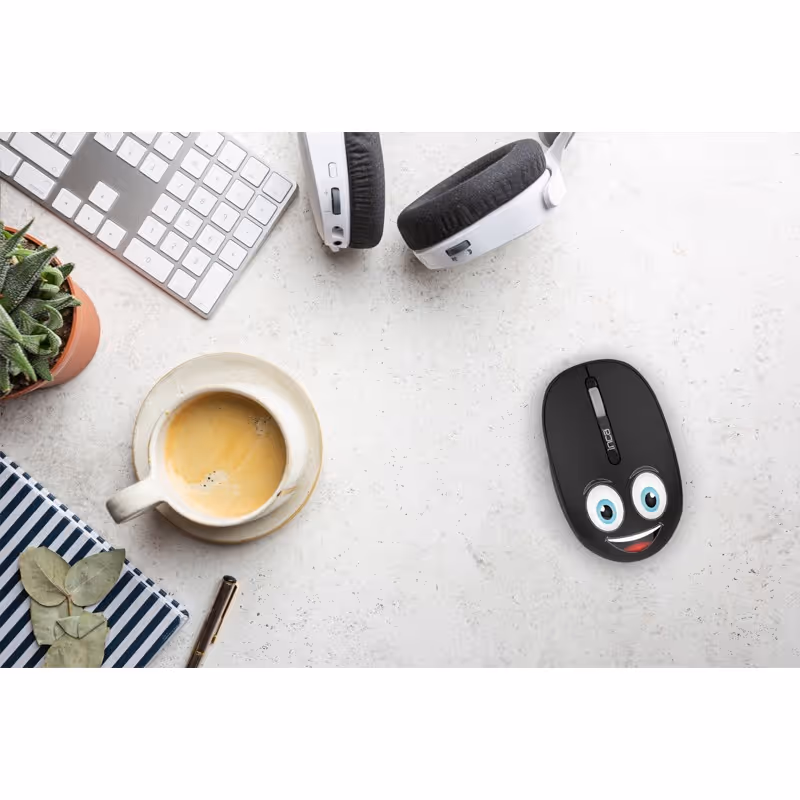 Souris Sans Fil INCA IWM-245RS Avec Design - Noir 6