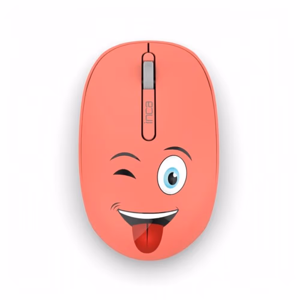Souris Sans Fil INCA IWM-245RT Avec Design - Rose