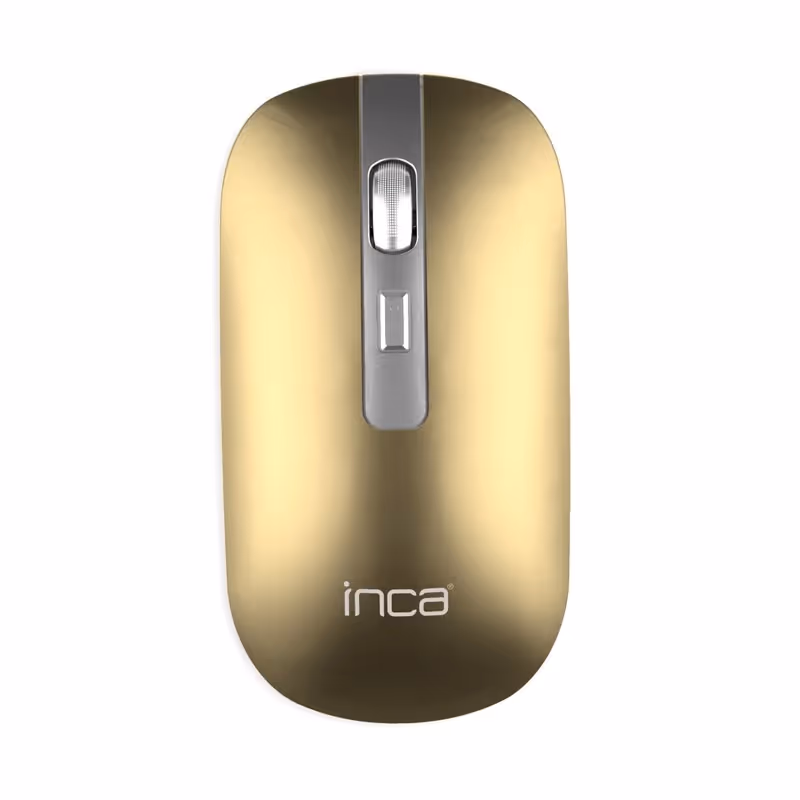 Souris Sans Fil INCA IWM-531RS Rechargeable - Gold