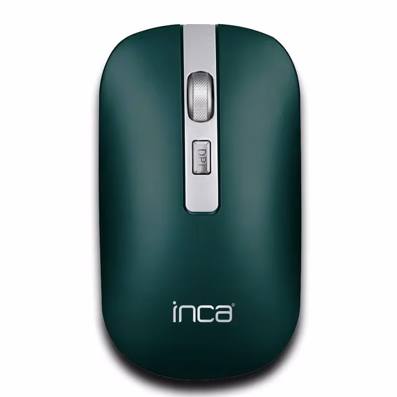 Souris Sans Fil INCA IWM-531RY Rechargeable - Vert