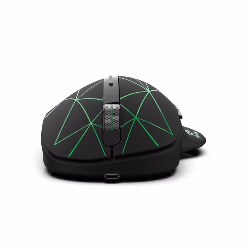 Souris Sans Fil INCA IWM-551 Rechargeable RGB - Noir&Vert 5