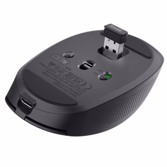 Souris Sans Fil Trust Ozaa Multi-Appareils - Noir 5