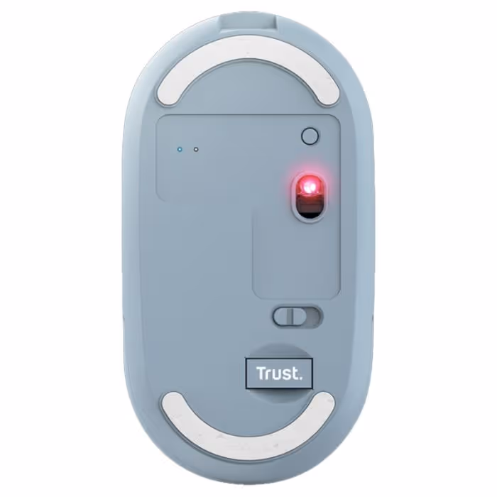 Souris Sans Fil Trust Puck Ultra Fine Rechargeable - Bleu 5