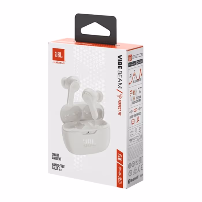 Écouteur sans fil JBL Wave Beam -Blanc 7