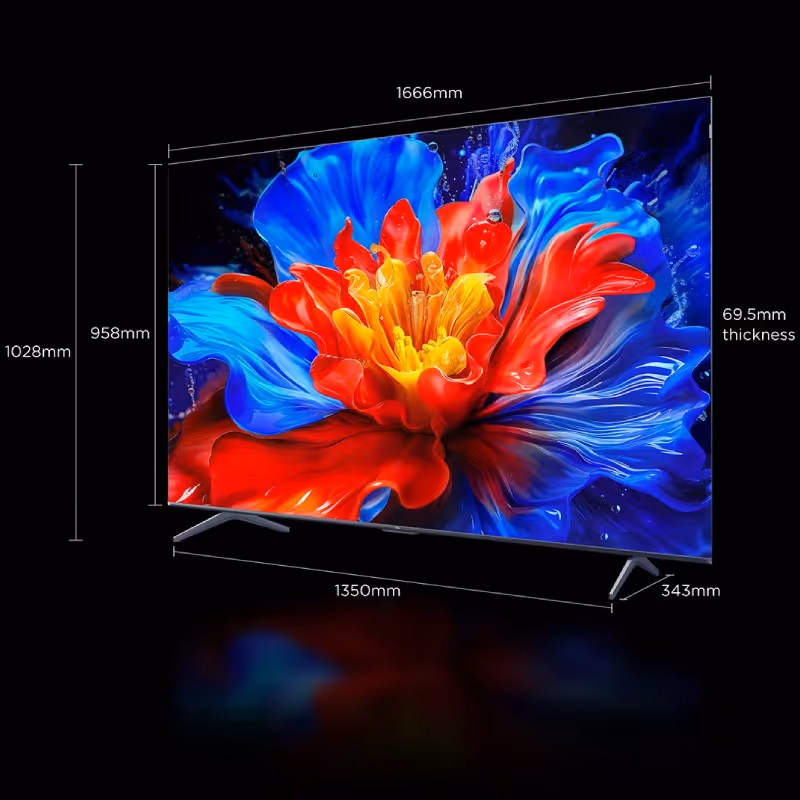 Tv TCL 75'' Smart P8K QLED UHD 4K 10