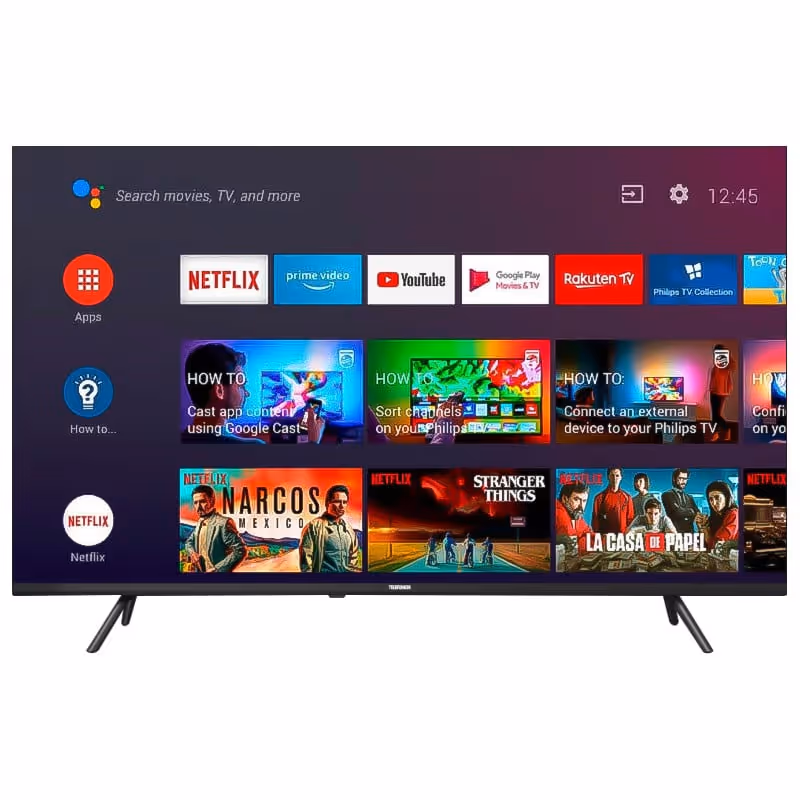 TV TELEFUNKEN G3FN 4K UHD Smart TV 65'' Avec Récepteur Intégré