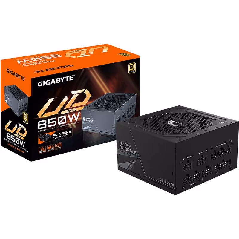 Bloc d'Alimentation Gigabyte ATX 850W 80+ Gold Fully Modular PG5 5