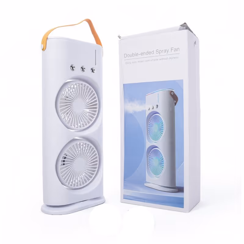 Ventilateur De Table à Double Extrémité FH-666 - Blanc